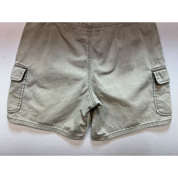 Unionbay Mens Cargo Shorts Small Tan Khaki Outdoors Casual Classic Drawstring - Picture 10 of 11